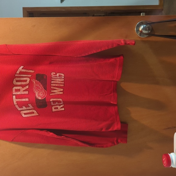 Vintage style Detroit Redwings hockey shirt (Large) - Picture 2 of 8